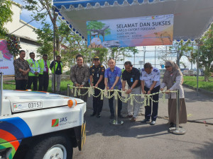 JAS Airport Services Tangani Ekspor Perdana Alat Musik dan Sepatu ke Jeddah