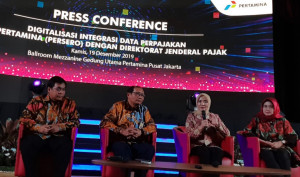 Pertama, Pertamina Resmikan Digitalisasi Data Perpajakan  di Ditjen Pajak RI