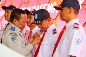 Kemenhub  Resmikan e-Ticketing,  Atribut Awak Kendaraan dan Angkutan Joglosemar Dan Trans Sumatera