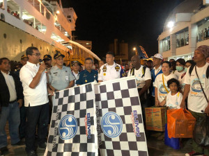 Dirjen Agus Lepas 500 Peserta Mudik Gratis Nataru di Pelabuhan Makassar Tujuan Maumere