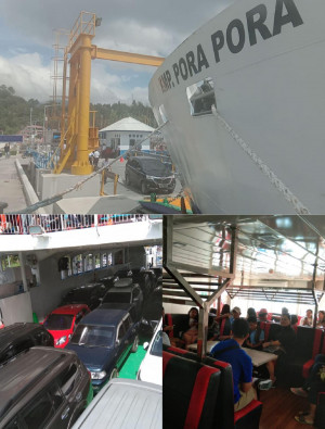 KMP Pora-Pora Layani Mudik Nataru di Lintasan Ajibata-Ambarita