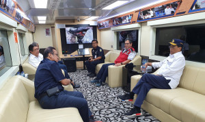 Penumpang KA Jarak Jauh Naik Selama Masa Nataru 