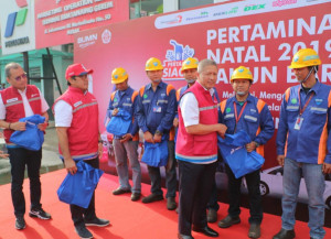 Antisipasi Puncak Mudik Akhir 2019, Komisaris Pertamina Tinjau Kesiapan Sarfas Pertamina di Merak
