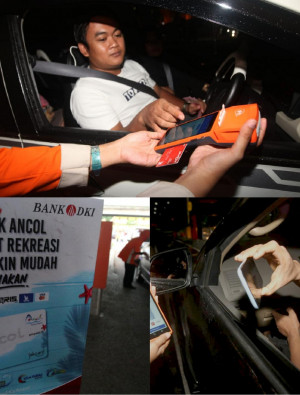 Transaksi Non  Tunai Ancol Gandeng Bank DKI