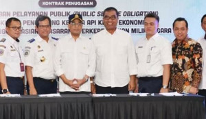 Gandeng Telkom,  Kemenhub Luncurkan Dua Aplikasi Tol Laut Logistik