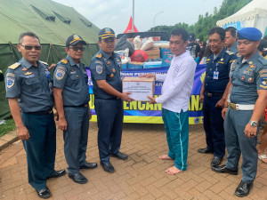 KSOP Muara Angke Bantu Korban Banjir Kapuk Muara Penjaringan Jakarta 