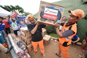 Pertamina Group Salurkan  Bantuan Pada Korban Banjir Lebih Dari Rp500 Juta