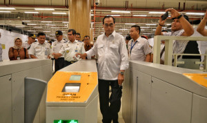 Menhub Budi Ingin Proyek KA Layang Medan Dilanjutkan Sampai Bandara