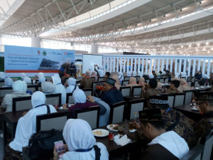 Dua Tahun Berhenti,  BIJB Kertajati Kembali Melayani Penerbangan Umroh