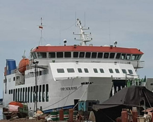 Kick Off Kapal Pesanan KPLP Digelar di Galangan Kapal IKI Makassar 