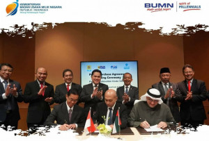 BUMN Teken 11 Kesepakatan Bisnis di ABu Dhabi Senilai Rp314,9 Triliun