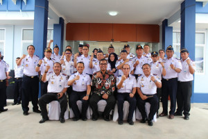 Dirjen Hubla Resmikan 6 Gedung Kantor dan 3 Menara   Suar di Banjarmasin
