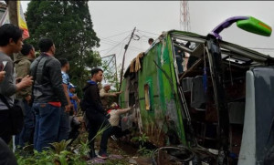 Ini Identitas 8 Korban Meninggal Bus Pariwisata di Nagrok, Subang