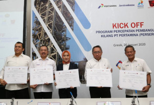 Pertamina  Sinergi BUMN Guna Tingkatkan Kandungan Dalam Negeri