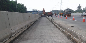 Jalan Tol Jagorawi Dilakukan Pemeliharaan, Pengguna Jalan Harap Antisipasi