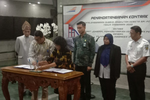 Kontrak KA Perintis Tahun 2020 Senilai Rp159.021 Miliar Ditandatangani