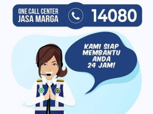 Call Center Jasa Marga 14080 Beroperasi 24 Jam