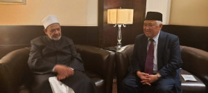 Din Syamsudin Dan Syaikh Al Azhar Bahas Kerja Sama Pendidikan Dengan Muhammadiyah di Kairo
