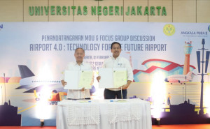 Siapkan Era Airport 4.0, PT Angkasa Pura II, UNJ Serta PTN  Teken  MOU 