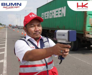 Hutama Karya Dan Pihak Terkait Kampanye Lawan ODOL  di Jalan Tol