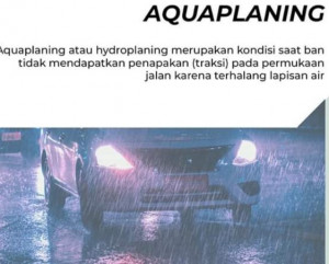 Hati-Hati Berkendara di Musim Hujan, Ini Tips Aman Berkendara Dari Balitbanghub  