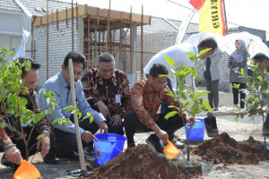BTN Salurkan CSR Melalui Tanam Pohon