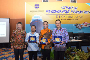 Kemenhub Luncurkan Layanan E-Ticketing Kapal Penumpang di Pelabuhan  Wilayah KTI