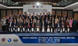 Indonesia Tuan Rumah Pertemuan ATOM Ke-8 CASP-AP di Bali