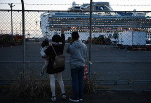 Kapal Pesiar Diamond Princess Terserang Virus Corona, 39 Wisatawan Positif Terinfeksi