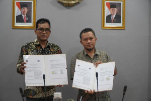 Ditjen Hubla Sambut Baik Kerjasama Pengelolaan Lapangan Penimbunan di  Pelabuhan Kuala Samboja 