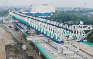 Proyek Tol BORR  Dikebut,  Targetnya Lebaran  Operasi