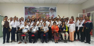 40 Pelajar NTT  Ikut Diklat Pemberdayaan Masyarakat Di Poltekpel Barombong