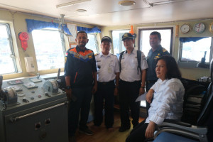 BTKP dan Pemangku Kepentingan Uji Petik Alat Keselamatan Kapal di Labuan Bajo