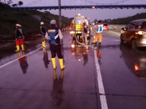 Tol Pandaan Malang Tergenang Air, Ini Respon PT Jasa Marga