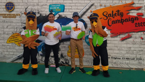 Ditjen Hubud Gelar Kampanye Keselamatan di Bandara Dabo Singkep