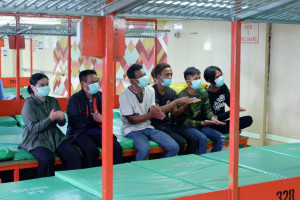 Kemenhub Sosialisasi Dan Cegah Virus Corona  di 3 Pelabuhan Jakara