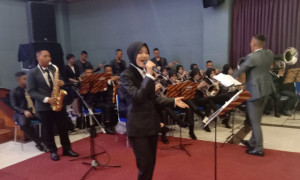 Brass Band STTD Tampil Mempesona di Depan Peserta Munassus IKAALL