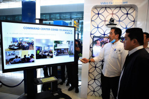 Sidak Bandara Soetta, Menteri BUMN Pastikan Mampu Minimalisir Penyebaran Covid-19