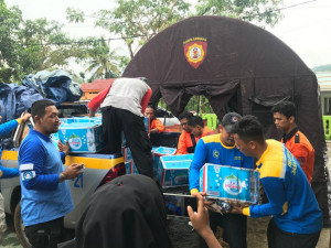 Jasa Marga  Salurkan Bantuan Sosial Kepada Korban Gempa Bumi di Sukabumi 