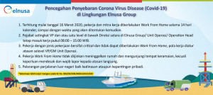 Di Tengah Wabah Covid-19, Elnusa Tetap Kerja dan  Pastikan Layanan Berjalan Optimal
