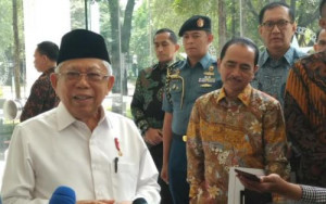 Covid-19,   Wapres Minta Umat  Islam Jalankan Fatwa MUI