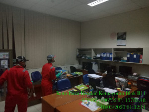Balai Hatpen Disinfeksi Seluruh Ruang dan Lingkungan Kerja Untuk Cegah Covid19