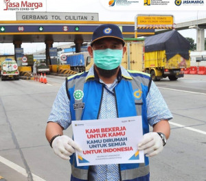 Jalan Tol di Jabotabek Milik Jasa Marga  Beroperasi Normal