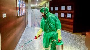 Sriwijaya Air Group Disinfeksi Armada, Gudang Cargo dan Head Office