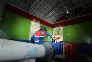 Desa Mandiri Energy   Pertamina Entaskan warga OKU Selatan  Dari Kegelapan