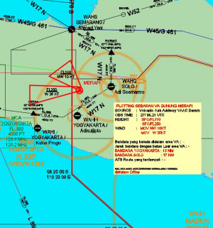 Erupsi Merapi Tak Ganggu Penerbangan Bandara di Yogyakarta dan Solo Jateng 