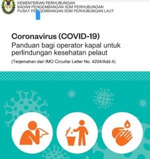 Buku Panduan Pencegahan Covid-19 Untuk Pelaut Sudah Diterbitkkan