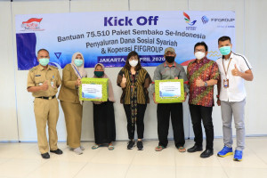 FIFGROUP Salurkan lebih dari 75.000 Paket Sembako  Senilai Rp14.95 Miliar