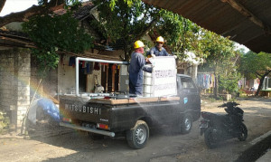 17 Desa di Jenu Tuban Disemprot Disinfektan Gratis oleh Pertamina
