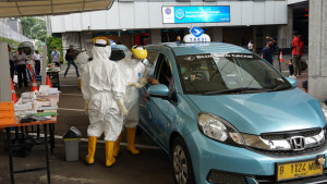 200 Awak Angkutan Umum Ikuti Rapit Test di Kemenhub Jakarta